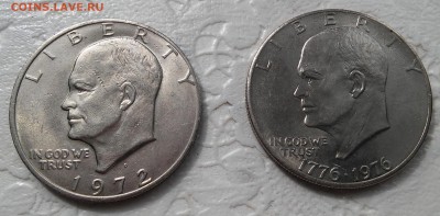 США 1 доллар 1972+1 доллар 1976 до 03.08.2015 22.00 по мск. - 20150430_103620