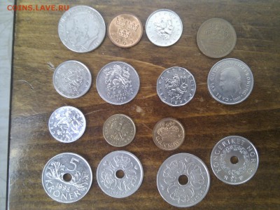 Россыпь иностранных монет на оценку - IMG_20150729_122437