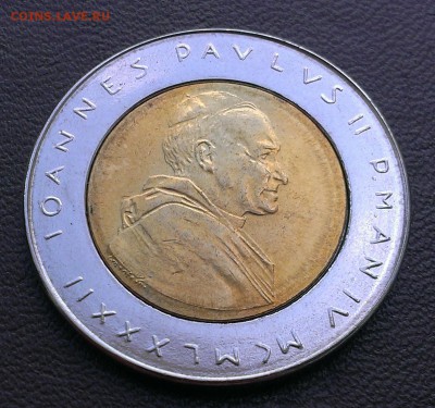 Ватикан 500 лир 1982 БИМ до 2.08 - IMAG2031