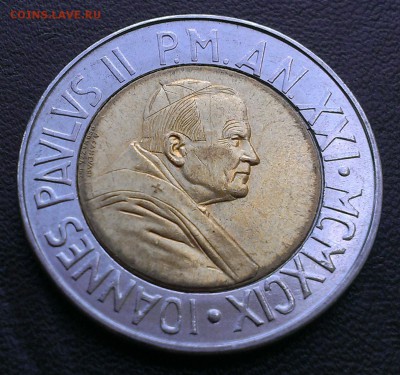 Ватикан 500 лир 1999 БИМ до 2.08 - IMAG2027