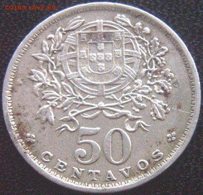 Португалия_50 сентаво 1947; до 29.07_22.08мск - 10182