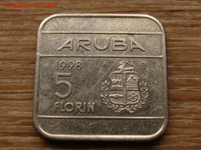 Аруба Нид. 5 флоринов 1998 квадрат до 31.07.15 в 21.00 - IMG_7226