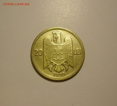 РУМЫНИЯ 5,10,20 лей 1930,1 лея 1939-41 (6 монет) до 2 август - 20 леи 1930-1.JPG