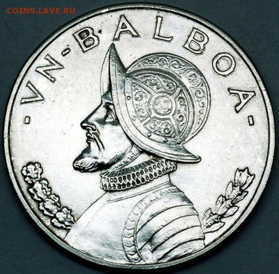Панама_отличный серебряный бальбоа 1947; до 30.07_22.20мск - 10239