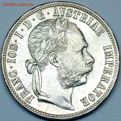 Австро-Венгерская империя_неплохой флорин 1879_30.07_22.50мс - 10118