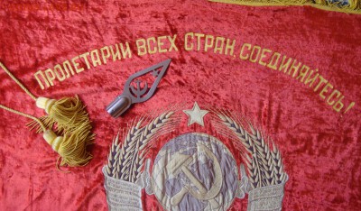Знамёна, 2 штуки, СССР - AS3
