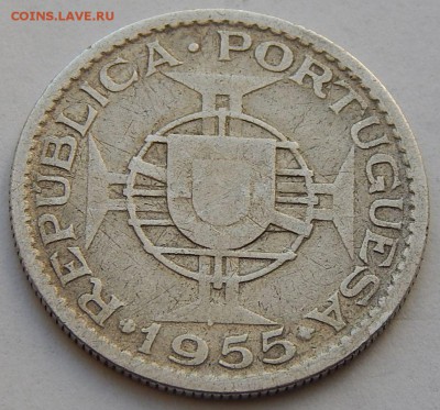 Португальская Ангола 10 эскудо 1955, до 07.08.15 в 22:00 МСК - 4682
