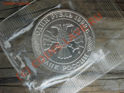 1 рубль 1993 года. Бородин. UNC в запайке - DSCN5988.JPG