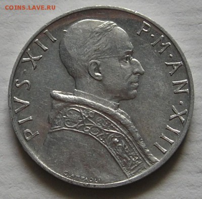 Ватикан, 5 Лир 1951 (02.08) - P1013420.JPG