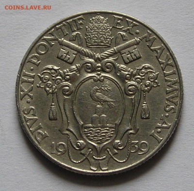 Ватикан, 1 Лира 1939 (02.08) - P1013368.JPG