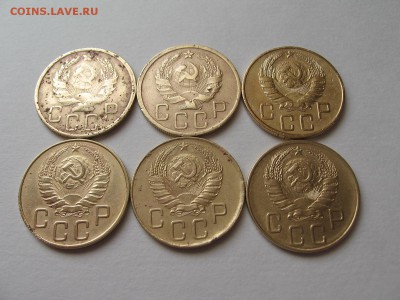 РАННИЕ ПЯТАКИ С 1935 ПО 1955г. 18ШТ. 07.08.2015г.22.00.МСК. - IMG_3621.JPG
