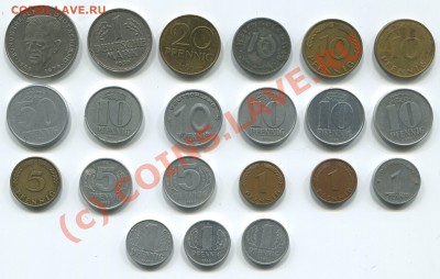 Обмен монет Германии 21 шт. на Юбилейные десятки РФ - 1