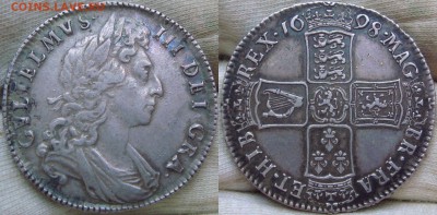 пол кроны 1698 Decimo Британия - Копия 333 (25).JPG