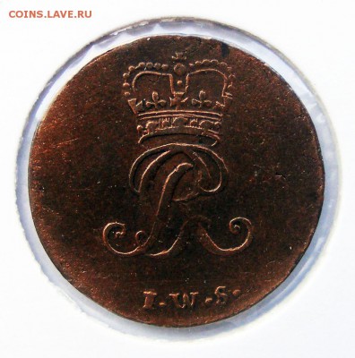 Ганновер 1 пфеннинг 1787 до 6.08 в 22.10 по МСК - Ганновер 1 пфеннинг 1787 (2).JPG
