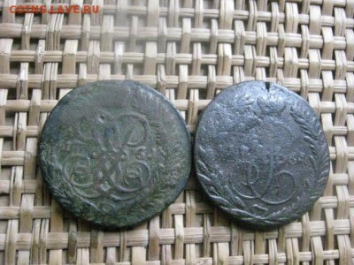 2 копейки, 2 шт. 1761, 1764 ЕМ. До 8.08.2015г. - 7 и 8 040.JPG