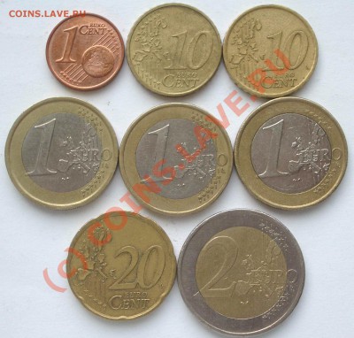 Европа 8 евромонет (окон. 7.08.10 в 22-00 МСК) - Европа 8 евромонет+