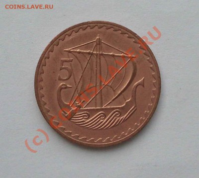 Кипр - 5 милс 1960 (окон. 7.08.10 в 22-00 МСК) - Кипр - 5 милс 1960