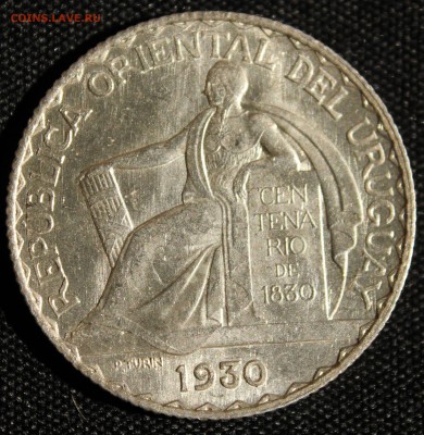 С руб.УРУГВАЙ 20с 1930г.100-летие 1-й КОНСТИТУЦИИ UNC до 9.8 - IMG_6967.JPG