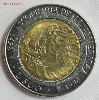 С 1 руб.САН МАРИНО 500 лир 1992г.ПАРУСНИК и ВЕТРА до 9.08. - IMG_7071.JPG