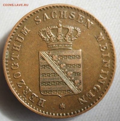 С 1руб.САКСЕН-МАЙНИНГЕН 2 пфеннига 1869г.В КОЛЛЕКЦИЮ до 9.08 - IMG_7062.JPG