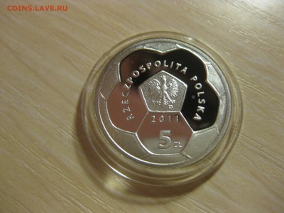 ПОЛЬША,5 злотых 2011г(100 лет ф.к. Полония Варшава)!до 9.08. - IMG_6900.JPG