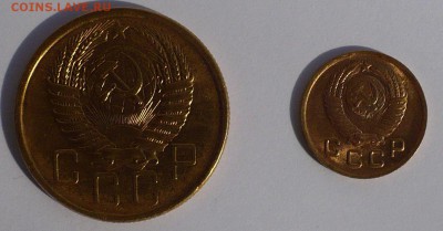 Хорошие 5 коп. 1956 и UNC 1 коп. 1949 до 22:00 МСК 05.08.15 - 3