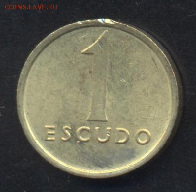 (3) Португалия 1 эскудо 1985 г.  6.08.15 г. 22 -00 МСК. - Порту