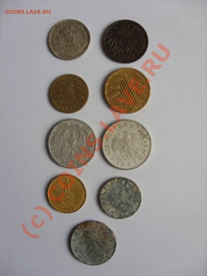 Монеты Германии 1906-1943 (9 шт) до 06.08.2010 23:59 по МСК - Лот Германии - 2.JPG