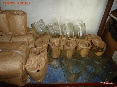 Бокалы пивные СССР 0,5л. 9 шт. - кружки