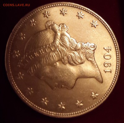 Прошу оценить 20$ монеты США 19-20век (9шт) - 1904
