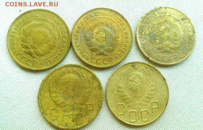 5 коп 1930-1957 20 шт - 30 1