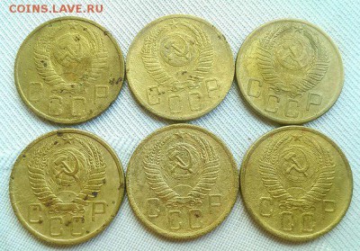 5 коп 1930-1957 20 шт - 50 1