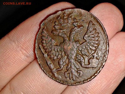 Денга 1748г. высокий рельеф !Интерес на аук будет? - 20150806_123318-(г)