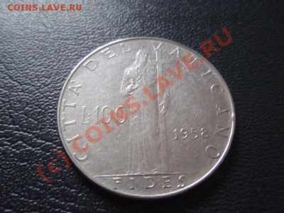 Ватикан 100 лир 1958  до 05.08 в 21.00 М - P8014022.JPG