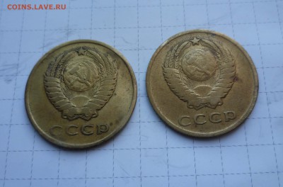 3 коп 1966г-2штуки с 300руб. до 10 августа в 22-00 - 3-66-2--2