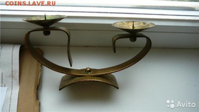 Подсвечник настольный СССР. до 12.08.15 г. 21:30 - 1814441499