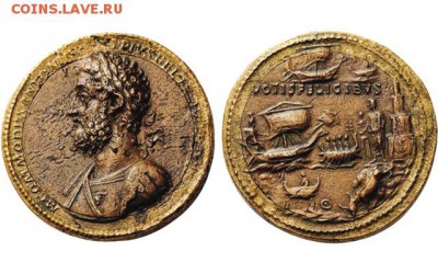 Германия 1730 г. Одна из первых биметаллич. монет или жетон. - Nomos-Sale-09-Lot-253
