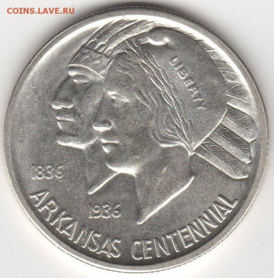 Оценка и спрос 50 центов США (коммеративы) - arkansas-centennial_01