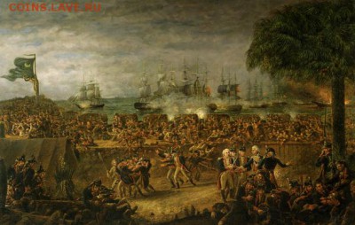 Монеты с Корабликами - Battle_of_fort_moultrie.JPG