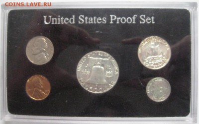 Годовой набор США, Франклин, 1957, ДО 17.08 - IMG_3088.JPG