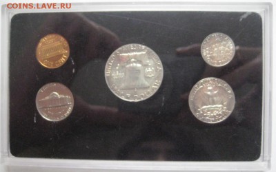 Годовой набор США, Франклин, 1961, ДО 17.08 - IMG_3092.JPG