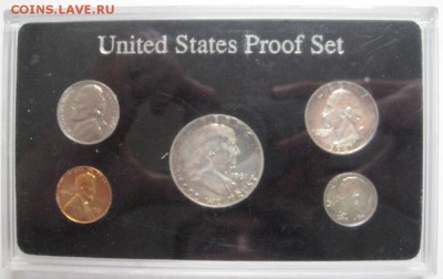 Годовой набор США, Франклин, 1961, ДО 17.08 - IMG_3091.JPG