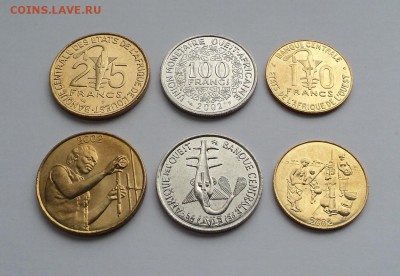 Новинки 2 Евро 2015 + Наборы монет разных стран - западная африка.JPG