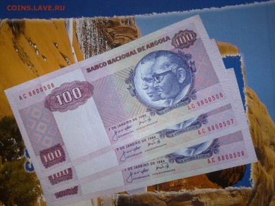 Ангола 1000 кванз 1979 и 100 кванз 1984 - efewfe
