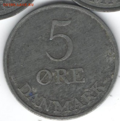 Оцените...Дания 5 эре 1950 г - 31466417 (1)
