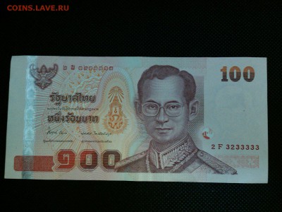 100 бат Таиланд 3233333 - 100бат