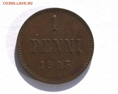 1 пенни 19о3г. (большая 3) До 13.08.2015 г.,в 22.00 по МСК - 1903-1