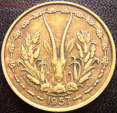 Французский Того_25 франков 1957. Качество; до 11.08_22.20мс - 10094