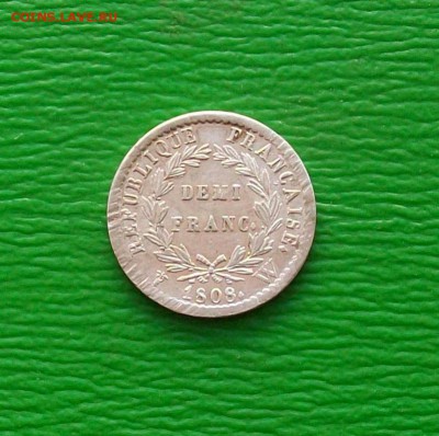 2 франка 1808 г. Наполеон Бонапарт, м.д.W (Лилль) """ - 100_6044.JPG