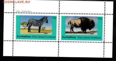 Шотландия бизон зебра лист 1982 - 2